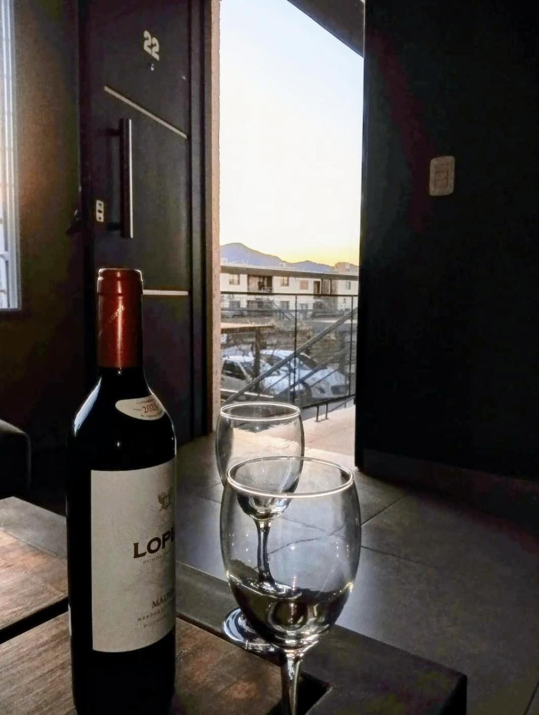 Departamento Boutique De Disenador " Terraza 22 " - Cochera- Vista A La Montana- Cancelacion Gratuita- Pagaras En El Alojamiento Мендоса Екстер'єр фото